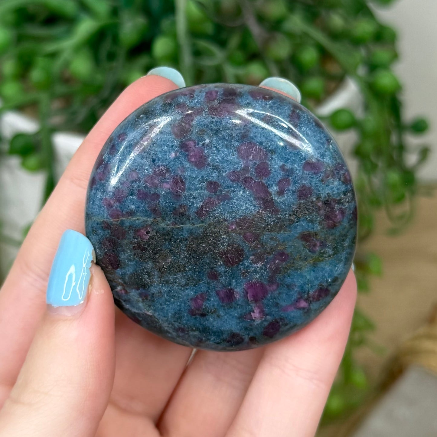 Ruby In Kyanite Flat Stone (Z165)