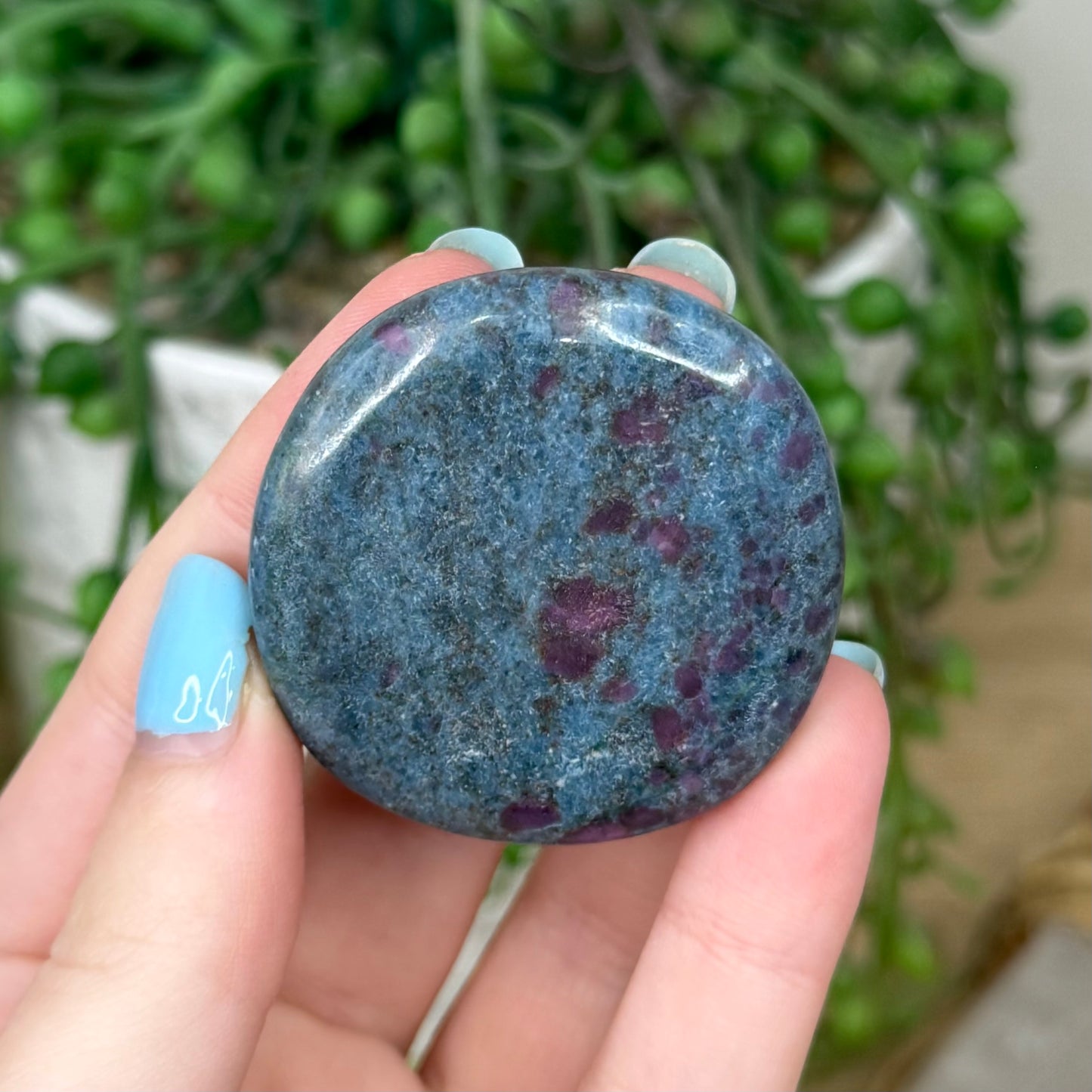 Ruby In Kyanite Flat Stone (Z151)