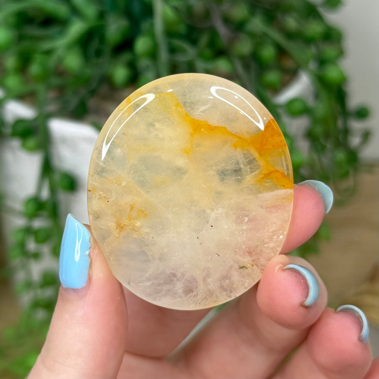 Golden Healer Flat Stone 2