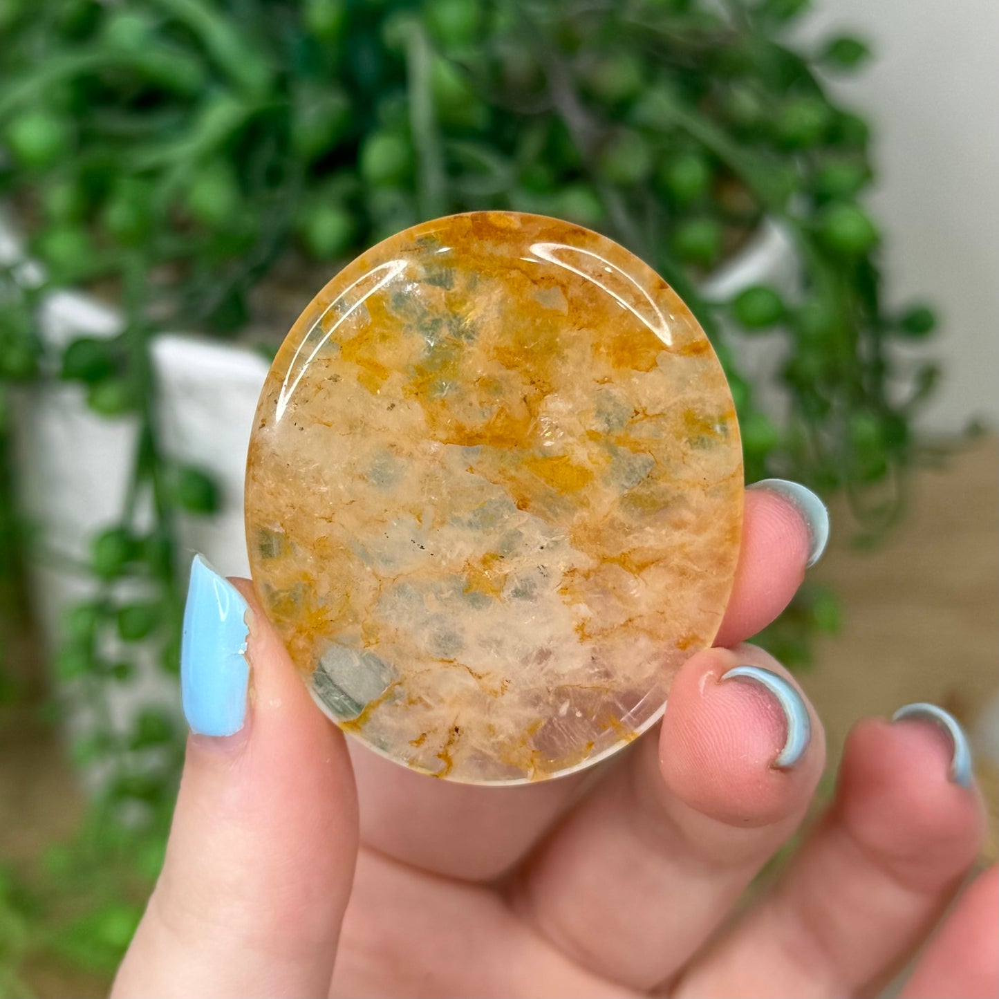 Golden Healer Flat Stone 4