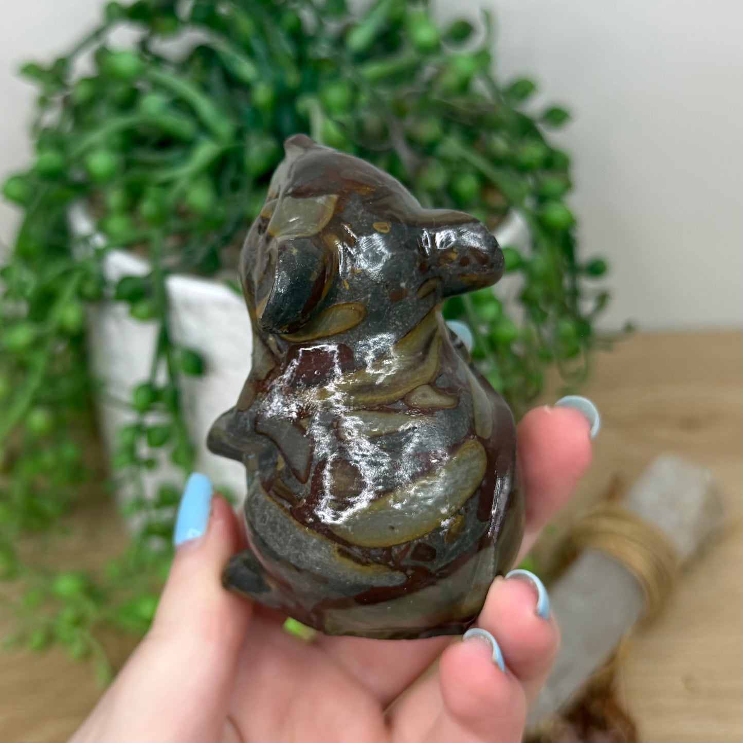 Polychrome Jasper Mouse (Z236)