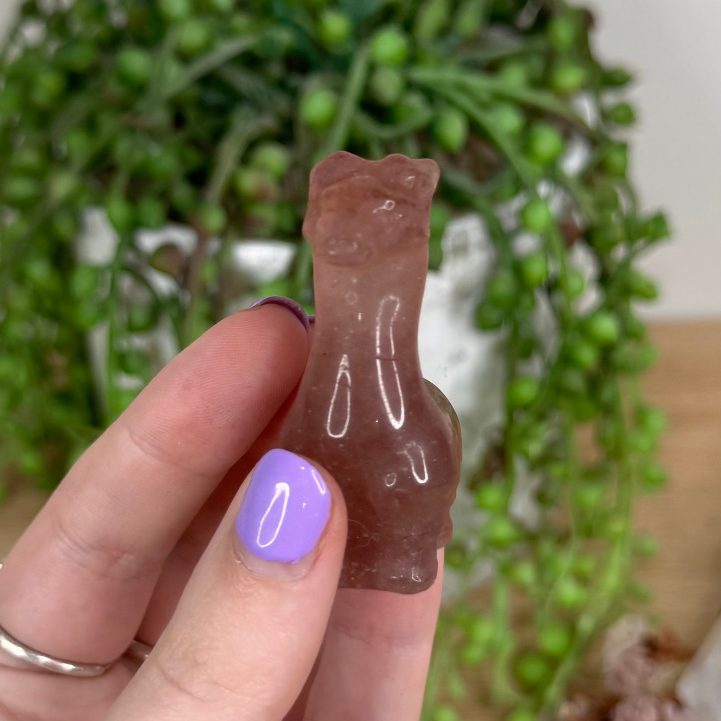 Strawberry Quartz Giraffe (T500)