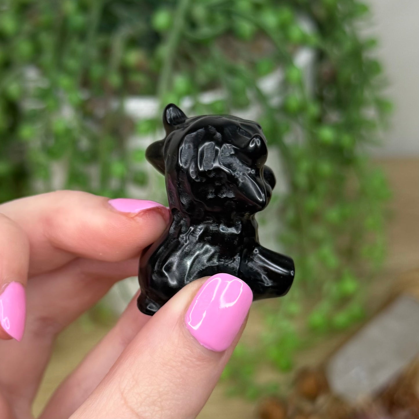 Black Obsidian Highland Cow (Z513)
