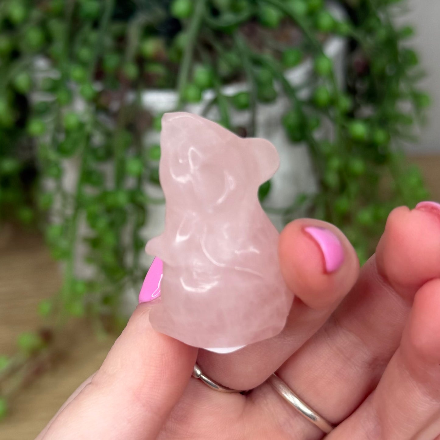 Rose Quartz Mouse (Z497)