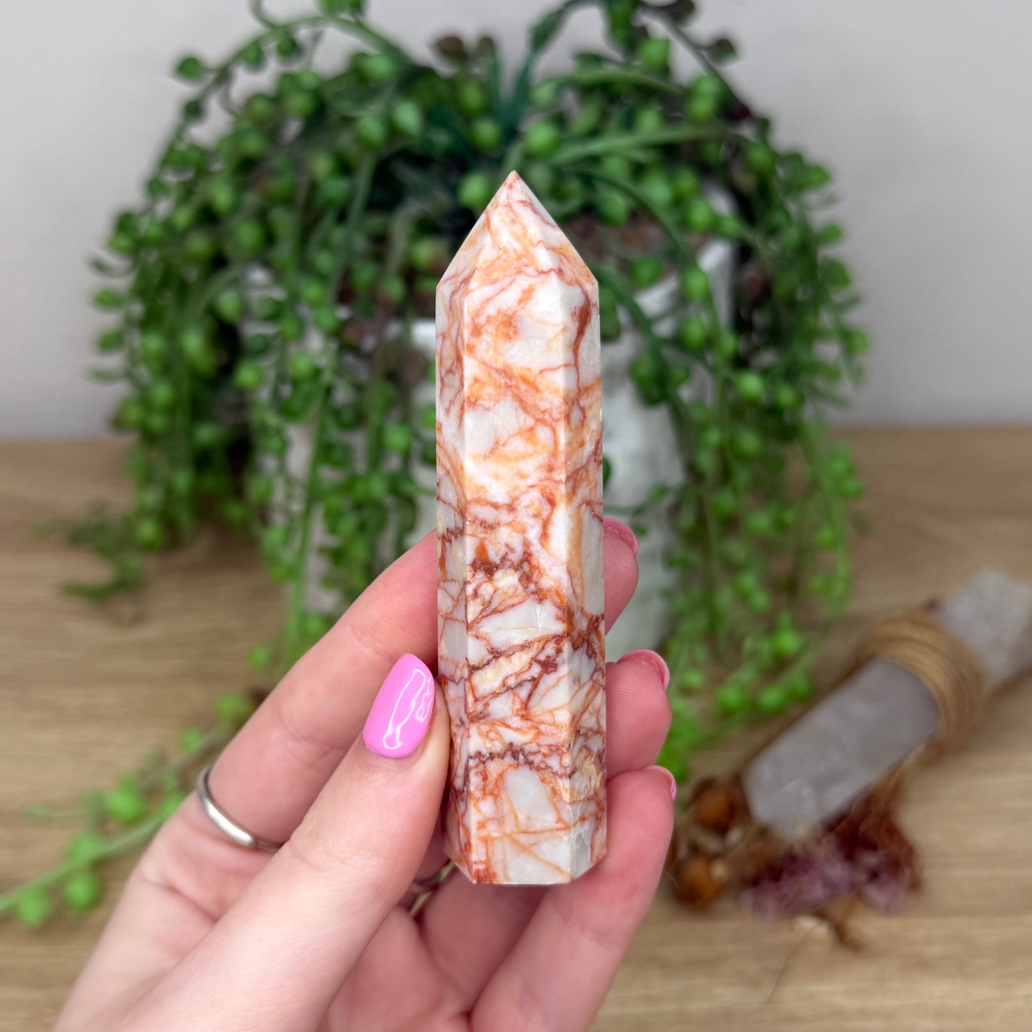 Red Vein Jasper Point (Z533)