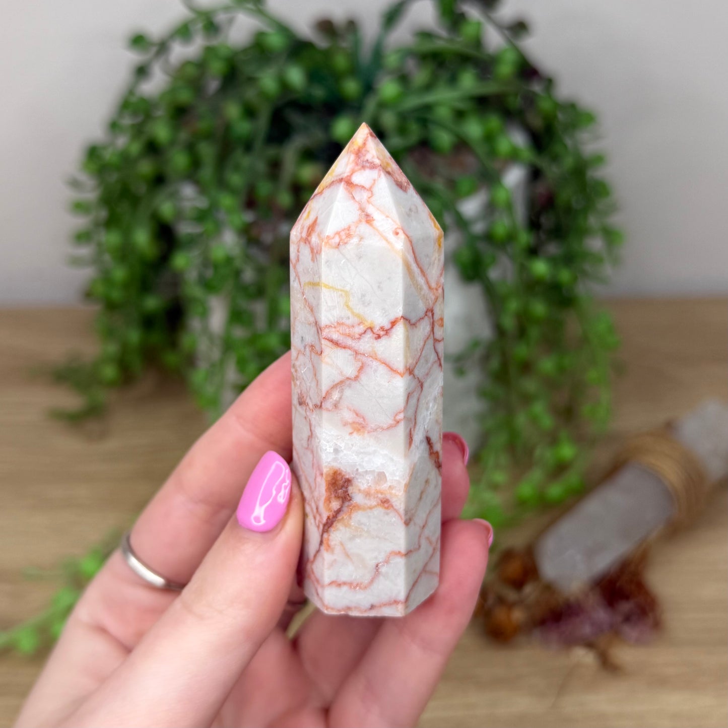 Red Vein Jasper Point (Z537)