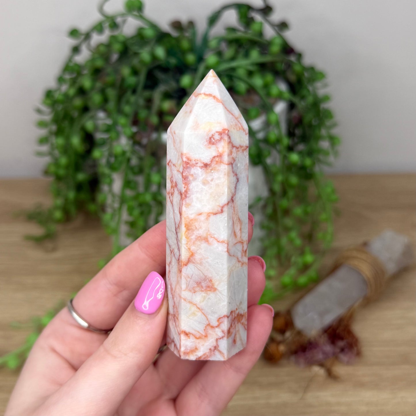 Red Vein Jasper Point (Z539)