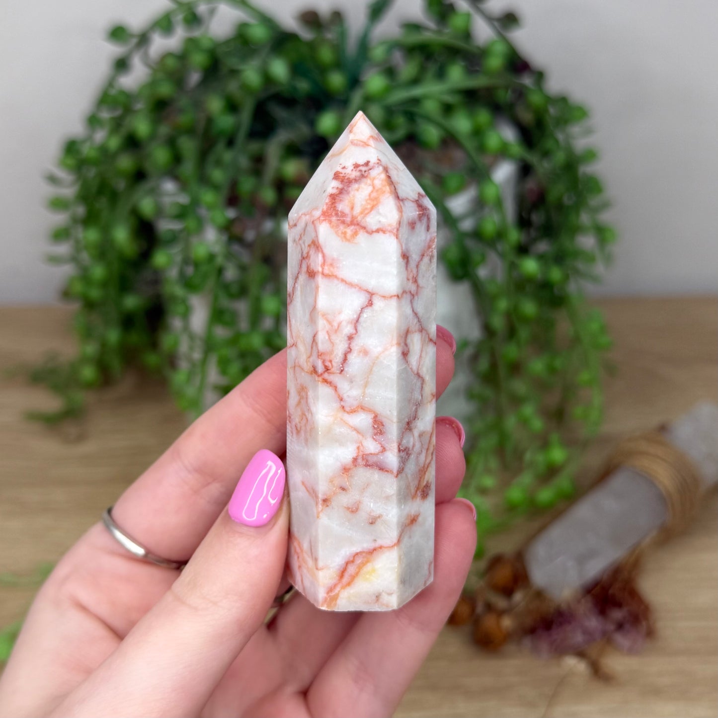 Red Vein Jasper Point (Z536)