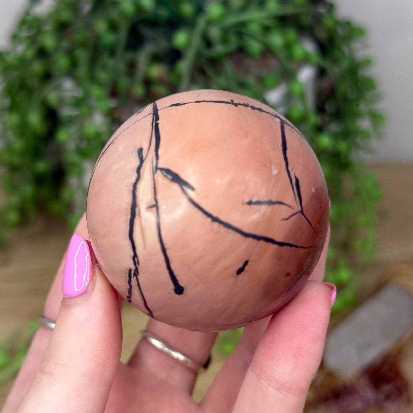 Picture Stone Jasper Sphere (Z490)