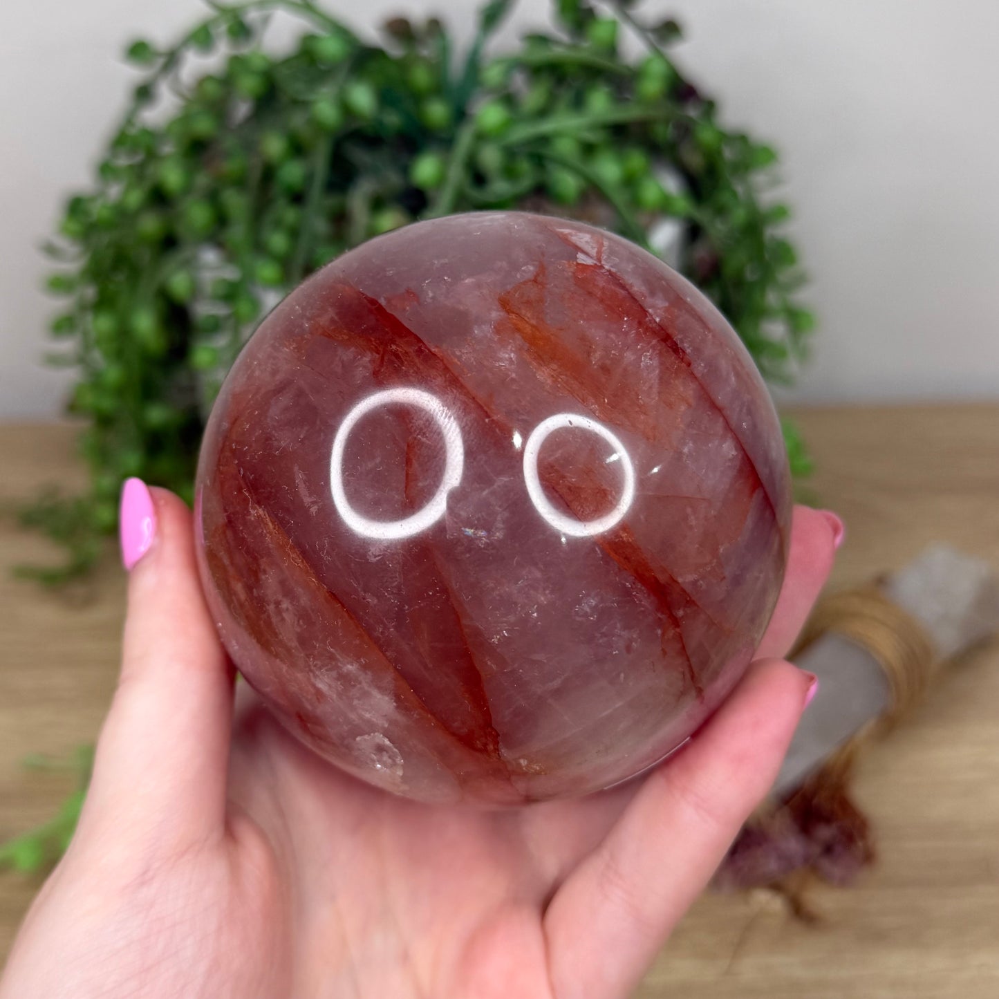 Fire Quartz Sphere (Z310)
