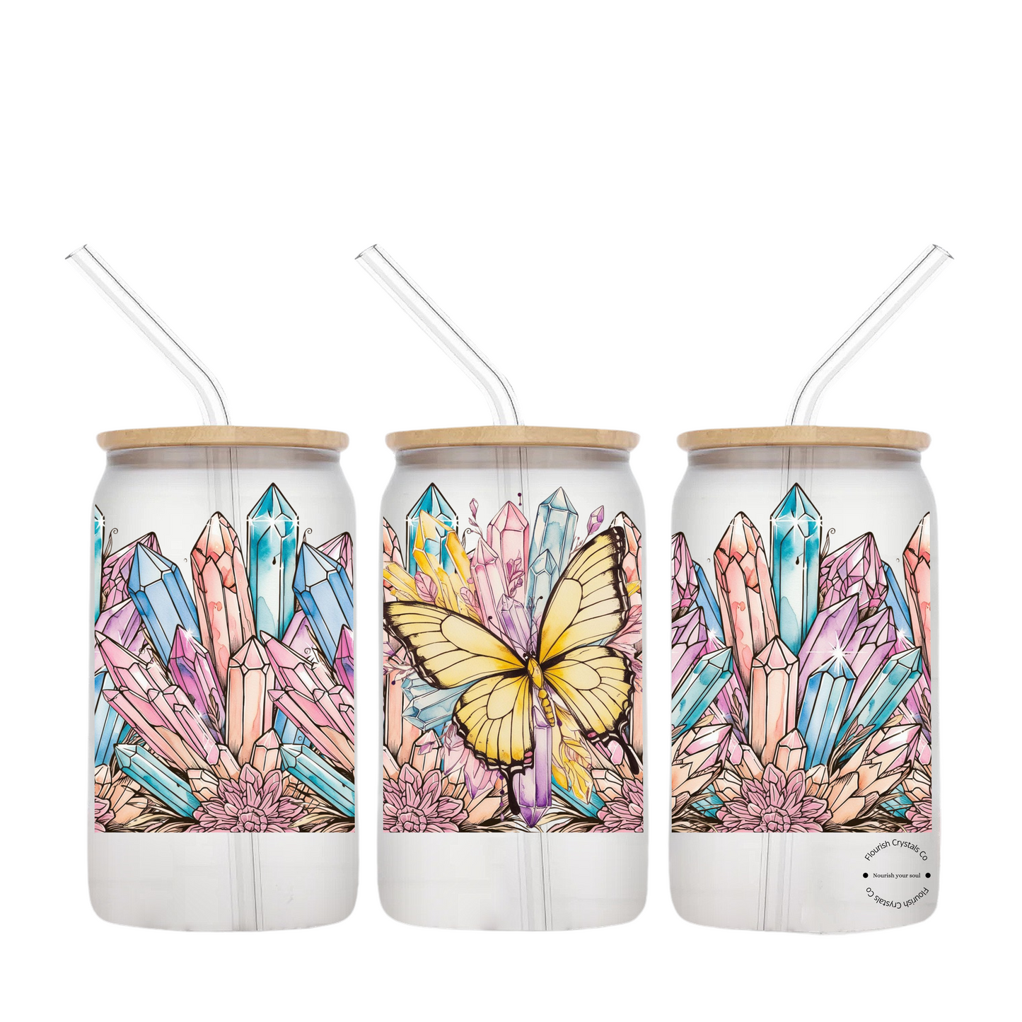 Snowglobe Glitter Tumbler 96