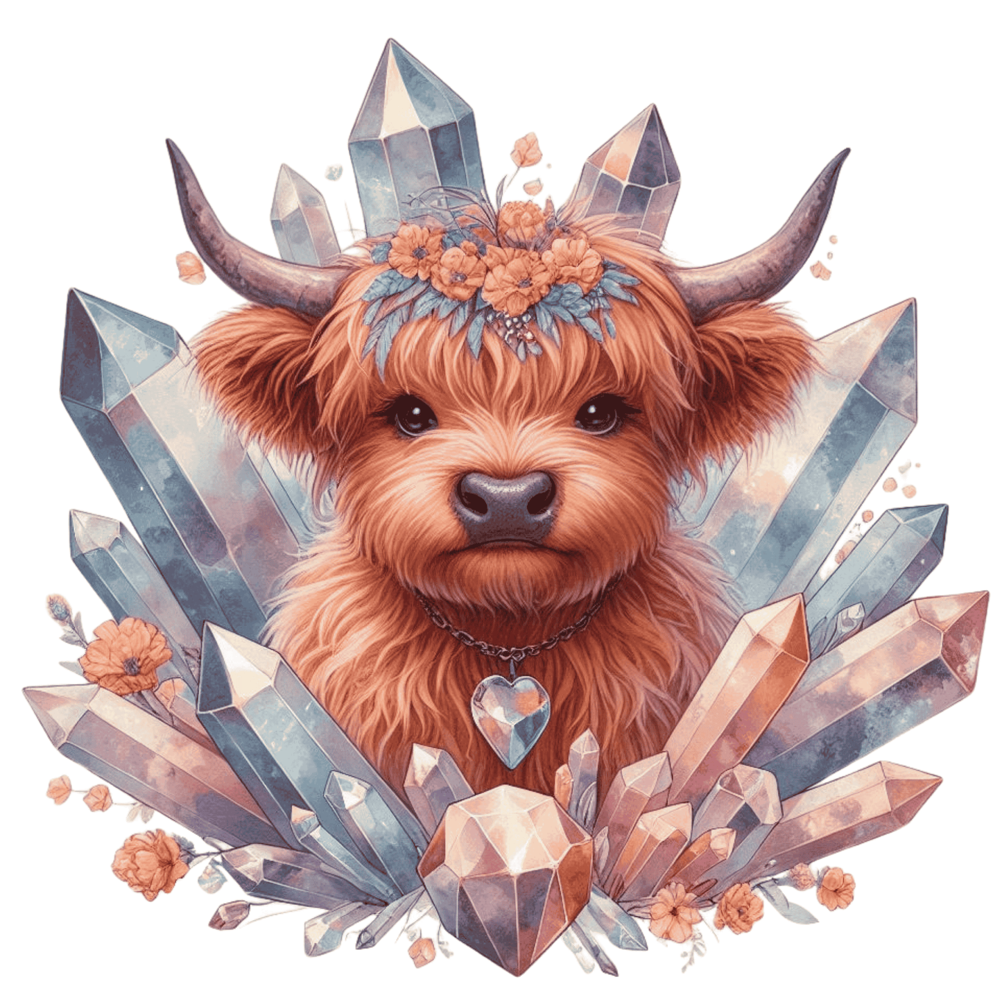Highland Cow 3 Clothing Design 64
