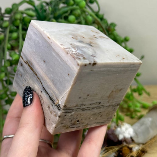 Ocean Jasper Floating Cube (H960)