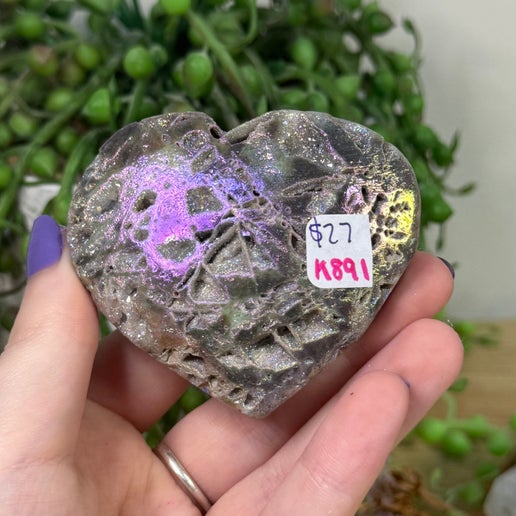 Aura Sphalerite Heart (K891)