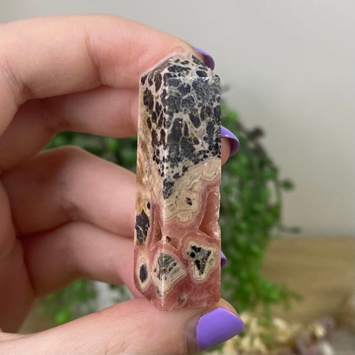 Rhodochrosite Point (B870)