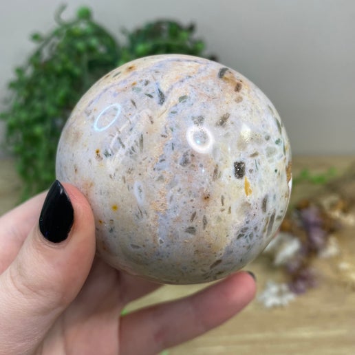 Ocean Jasper Sphere (B309)