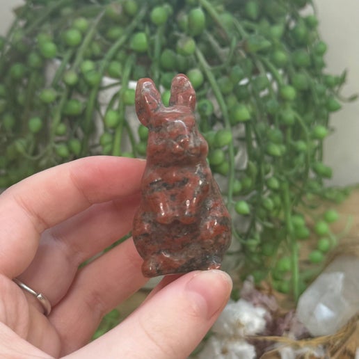 Red Sesame Bunny (K183) (K185)