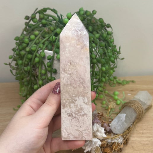 Pink Amethyst Tower (I375)