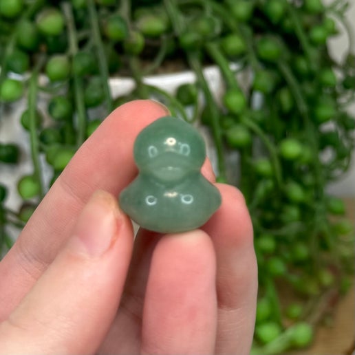 Green Aventurine Small Duck
