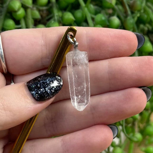 Spoon With Clear Quartz