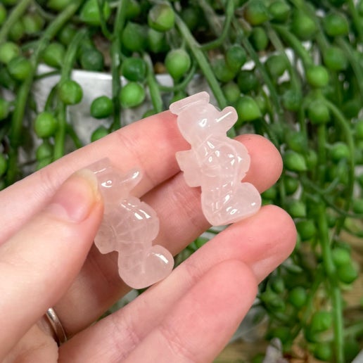 Rose Quartz Small Sea Horse