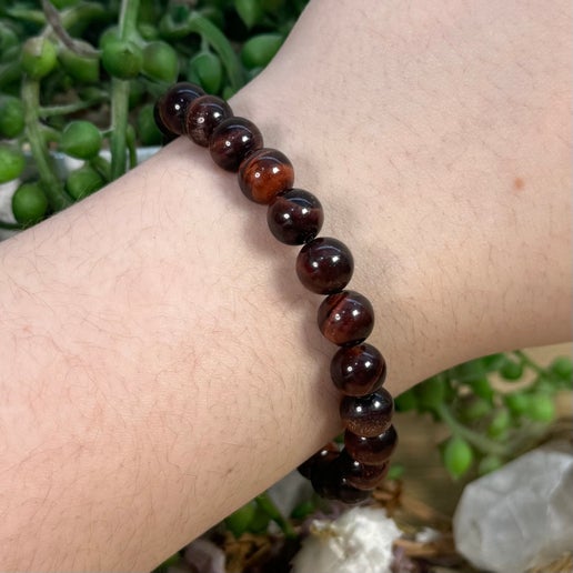 Red Tiger Eye Bracelet (I569)