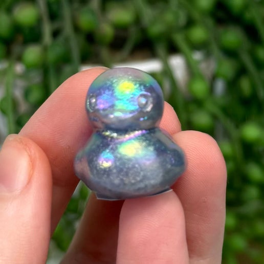 Aura Blue Aventurine Duck (M156) (M158)