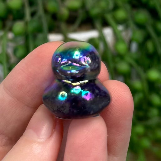 Aura Lepidolite Duck (M163)