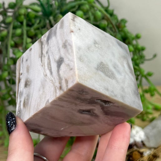 Ocean Jasper Floating Cube (H959)