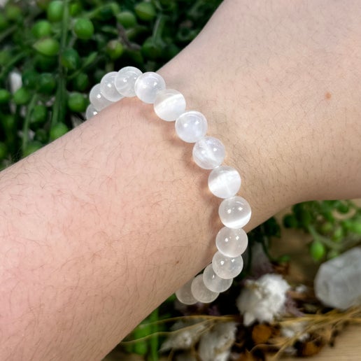 Selenite Bracelet (D18)