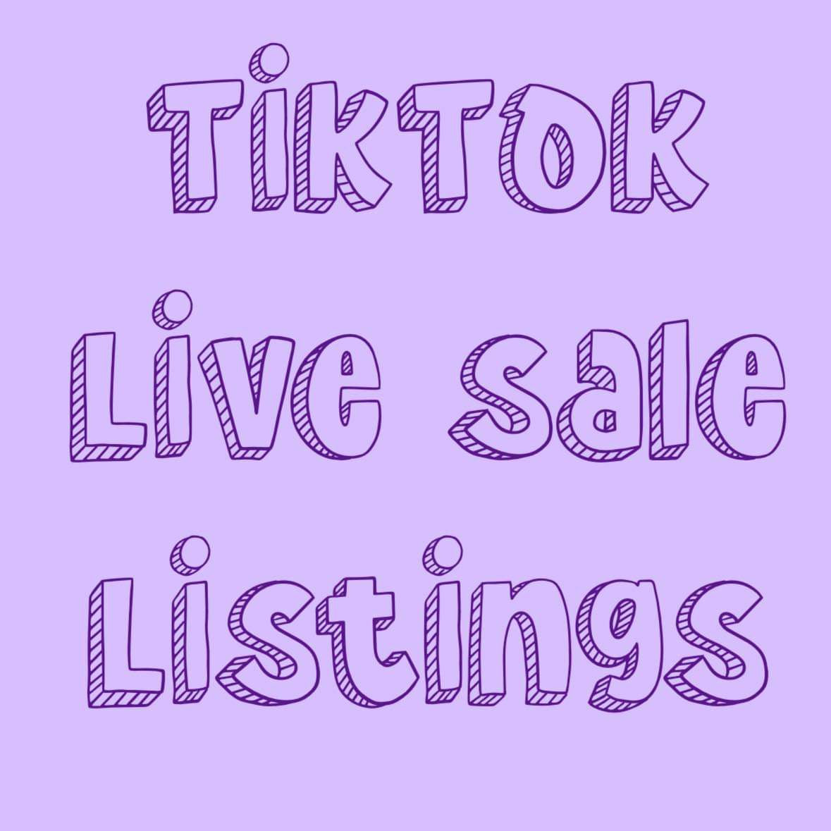 Live Sale Listings