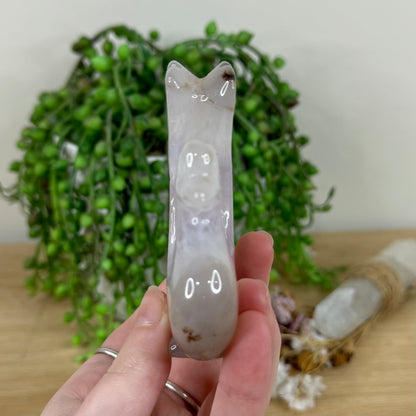 Druzy Agate Swan (M356)