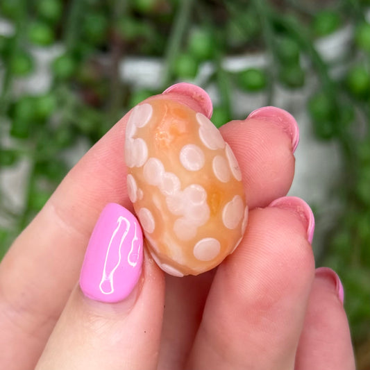 Pink Gobi Agate Tumble 11