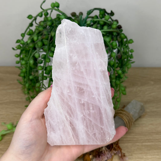 Rose Quartz Polished Face Slab (Z557)