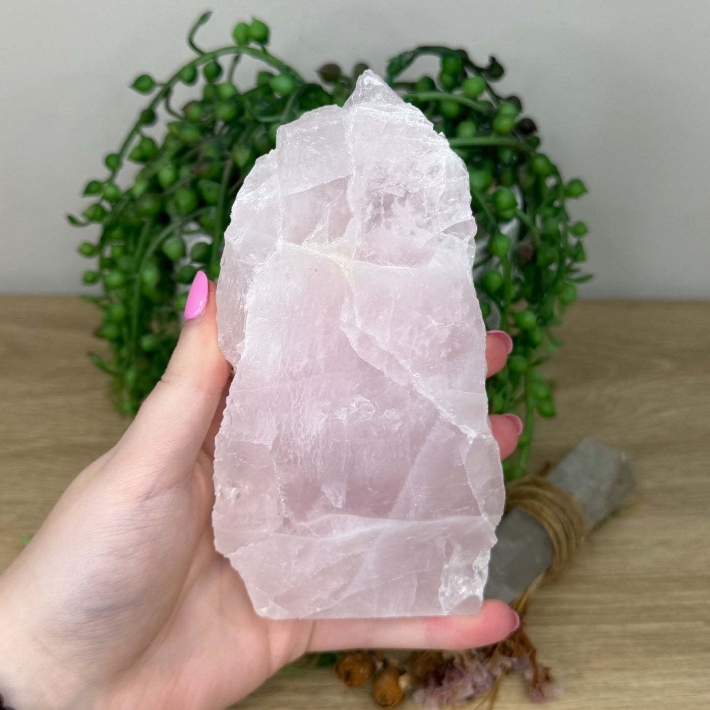 Rose Quartz Polished Face Slab (Z556)