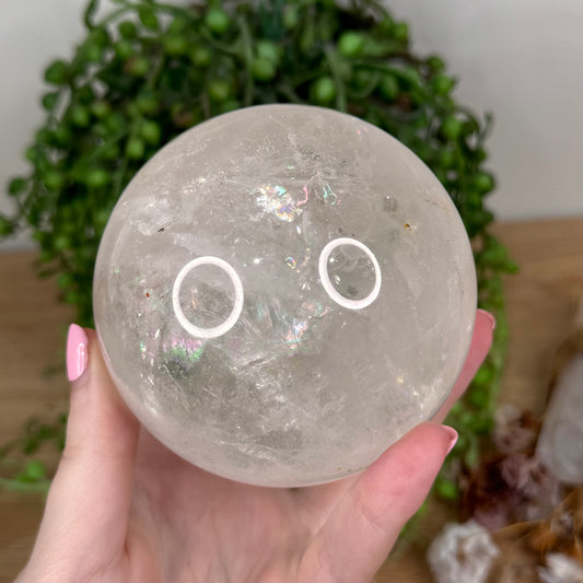 Clear Quartz Sphere (T913)