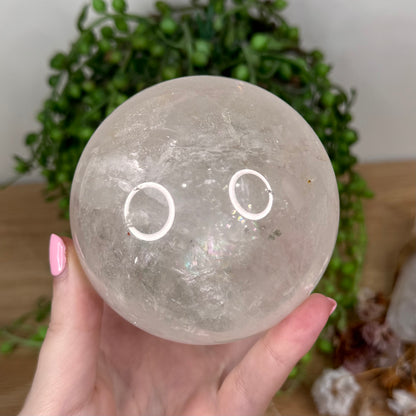 Clear Quartz Sphere (T913)