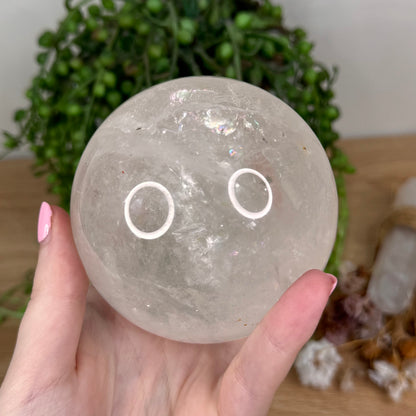 Clear Quartz Sphere (T913)