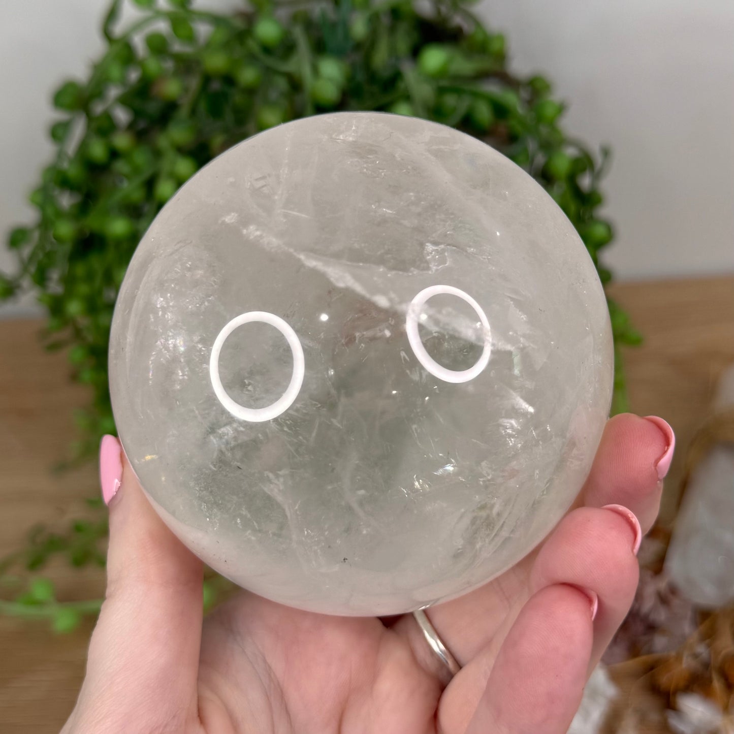 Clear Quartz Sphere (T913)
