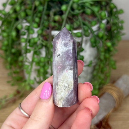 Plum Tourmaline Point (Z322)