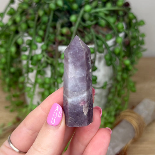 Plum Tourmaline Point (Z321)
