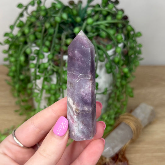 Plum Tourmaline Point (Z327)