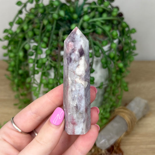 Plum Tourmaline Point (Z328)