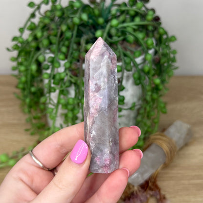 Plum Tourmaline Point (Z328)