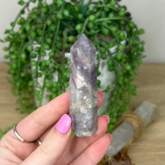 Plum Tourmaline Point (Z326)
