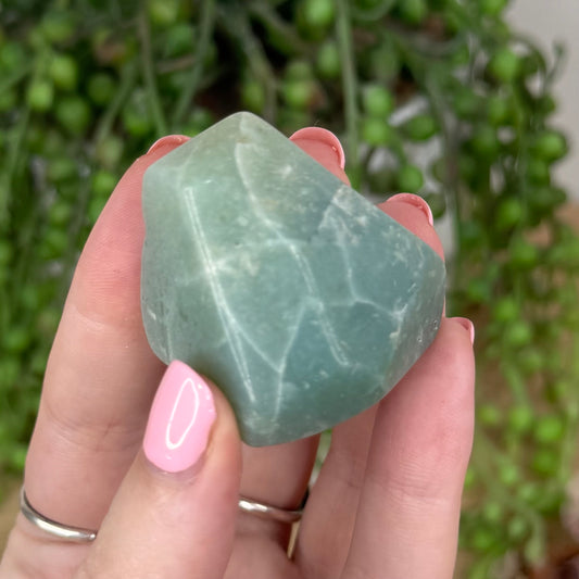 Green Flower Agate Free Form (T877)