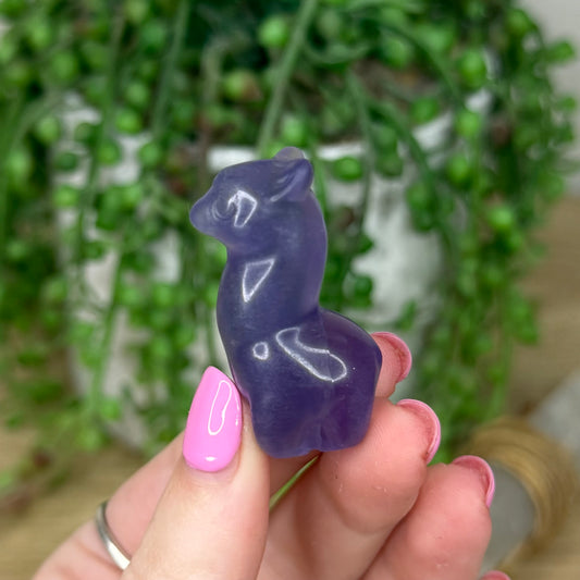 Purple Fluorite Small Llama 2