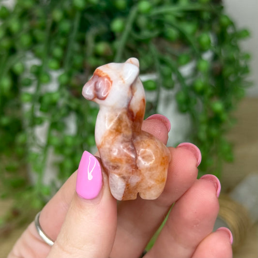 Fire Quartz Small Llama