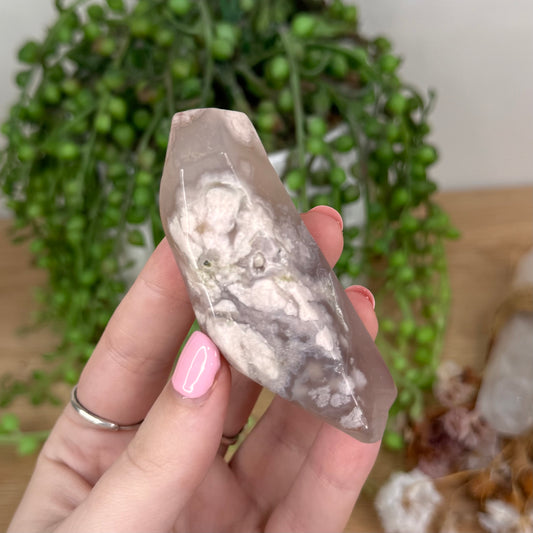 Flower Agate Free Form (T885)