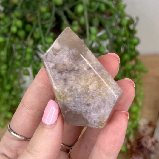 Flower Agate Free Form (T876)